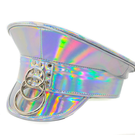 HTR214RN  THREE RING BONDGA ESTYLE CAPTAIN HAT