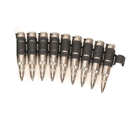 NICKEL SHELL NICKEL TIPS  LINKED PUNK ROCK BULLET BELT