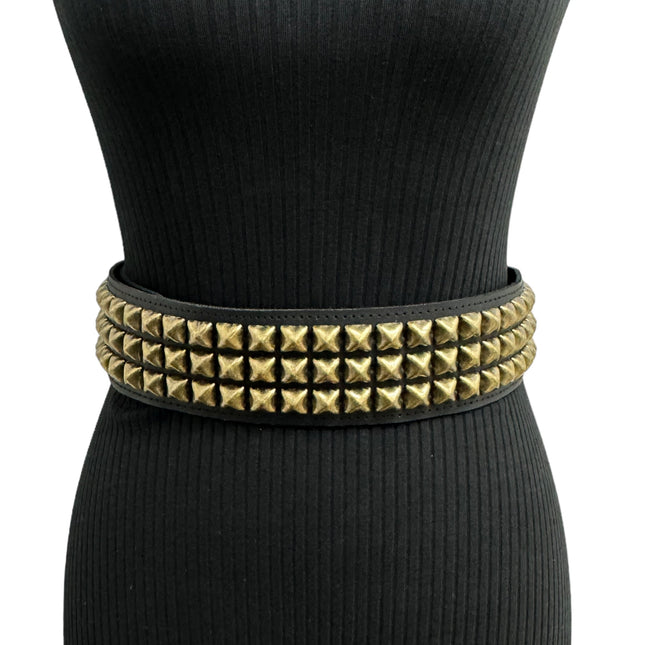 WBT104  STUDDED WOMENS  WAIST BELT