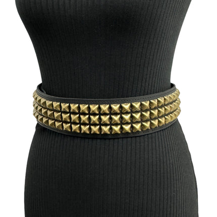 WBT104  STUDDED WOMENS  WAIST BELT