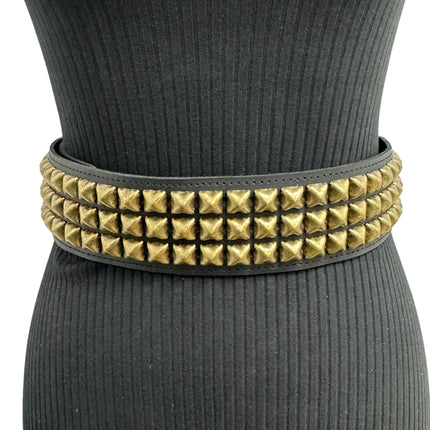 WBT104  STUDDED WOMENS  WAIST BELT