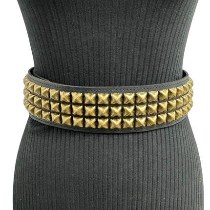 WBT104  STUDDED WOMENS  WAIST BELT