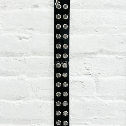 BT145VN-BLK PVC VNYL BLACK GROMMET BELT