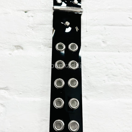 BT145VN-BLK PVC VNYL BLACK GROMMET BELT