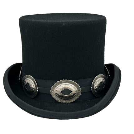 HTPK323 FUNK PLUS TOPHAT WITH CONCHO BAND