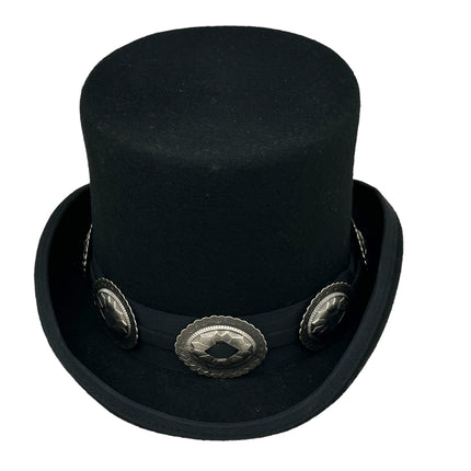 HTPK323 FUNK PLUS TOPHAT WITH CONCHO BAND