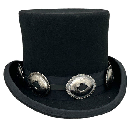 HTPK324 FUNK PLUS TOPHAT WITH THUNDERBIRD CONCHO BAND