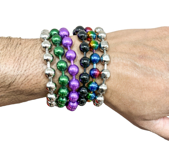 BC982  REGULAR 3/8" BALL CHAIN BRACELET