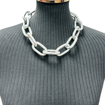 CK992HV-SQ  VERY HEAVY SQUARE CHAIN NECKLACE