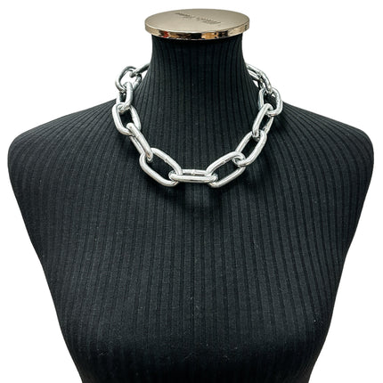 CK992HV-SQ  VERY HEAVY SQUARE CHAIN NECKLACE