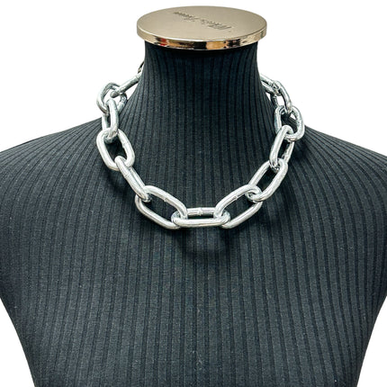 CK992HV-SQ  VERY HEAVY SQUARE CHAIN NECKLACE