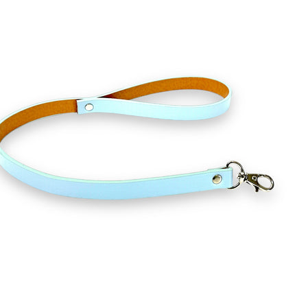 LS400M  LEASH MATT VEGAN STRAPPED LEASH WITH TRIGGER CLASP