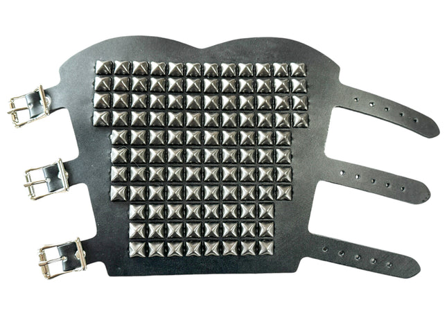 ARM105  11 ROWS OF PYRAMID GAUNTLET