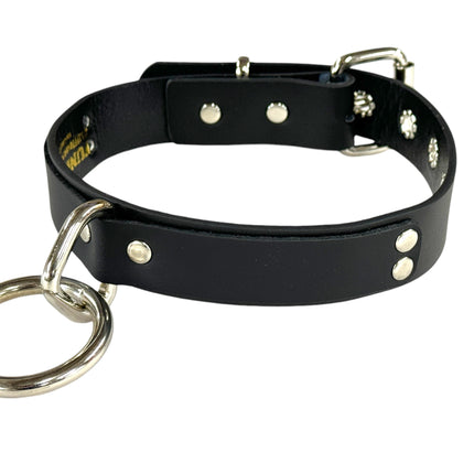 CK103  LARGE RING BONDAGE CHOKER