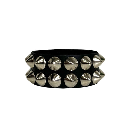 FB149  2 ROW LARGE 1/2" CONICAL BRACELET