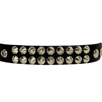 FB149  2 ROW LARGE 1/2" CONICAL BRACELET