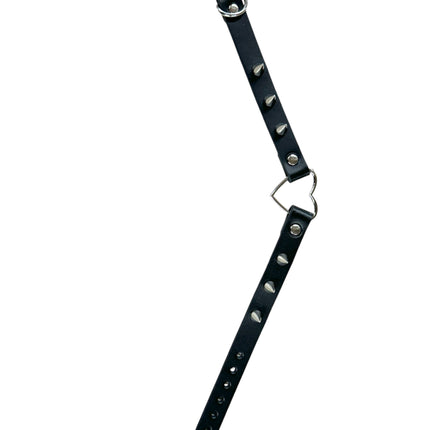 FCK355 HEART WIDE CHOKER CONE SPIKE