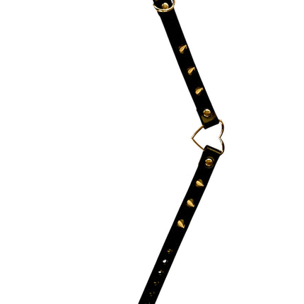 FCK355 HEART WIDE CHOKER CONE SPIKE