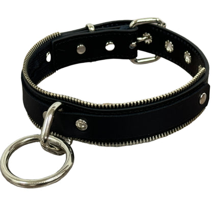 FC355  ZIPPPER HEAD BONDAGE CHOKER