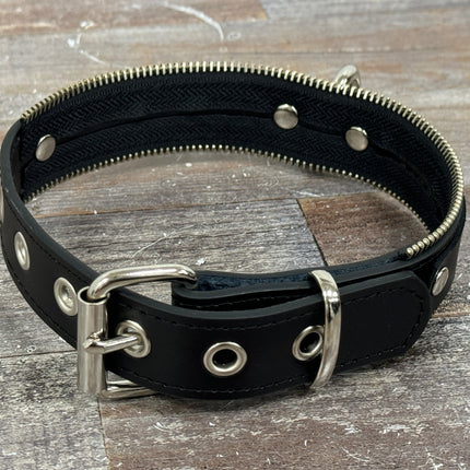 FC355  ZIPPPER HEAD BONDAGE CHOKER