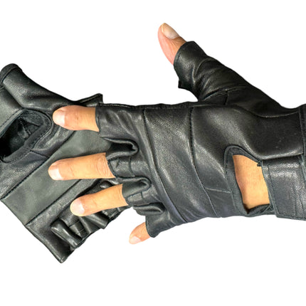FG100-NEW ZEALAND LAMB  NO HOLE PLAIN GLOVES PAIR SWEAT BACKING