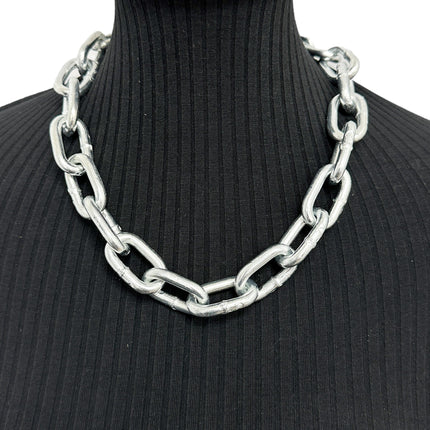 CK992HV-SQ  VERY HEAVY SQUARE CHAIN NECKLACE