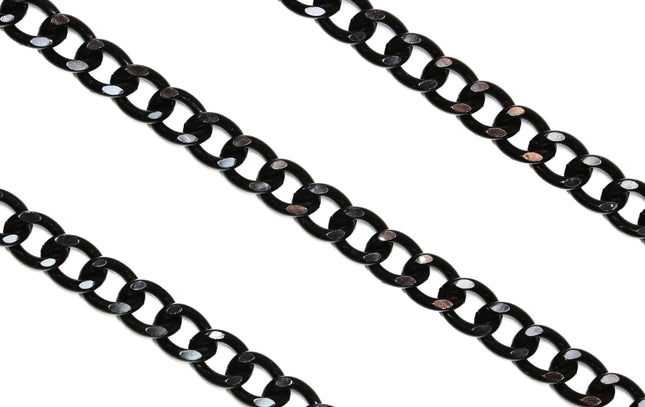 KC-BLACK  BLACK ALUMINUM KEY CHAIN