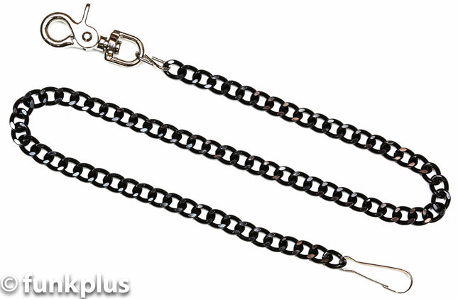 KC-BLACK  BLACK ALUMINUM KEY CHAIN