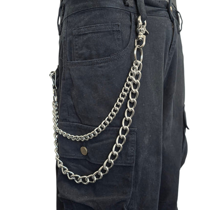 KC200RH DOUBLE REGULAR/ HEAVY  STEEL CHIAIN  KEY CHAIN 24"
