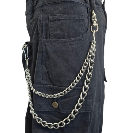 KC200RH DOUBLE REGULAR/ HEAVY  STEEL CHIAIN  KEY CHAIN 24"