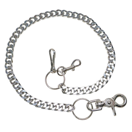KCDC -2 HOOKS CUBAN CHAIN KEYCHAIN