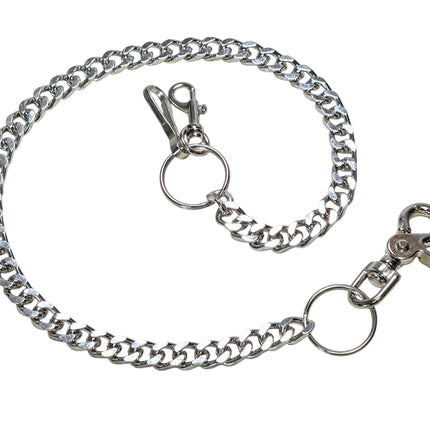 KCDC -2 HOOKS CUBAN CHAIN KEYCHAIN