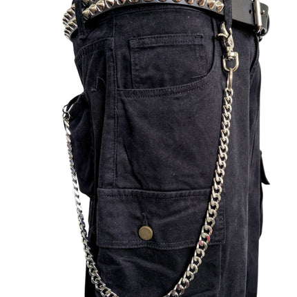 KCDC -2 HOOKS CUBAN CHAIN KEYCHAIN
