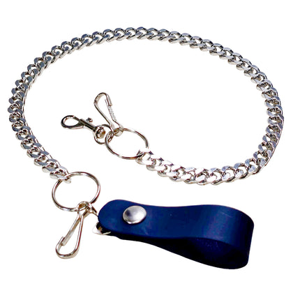 KCDC -2 HOOKS CUBAN CHAIN KEYCHAIN