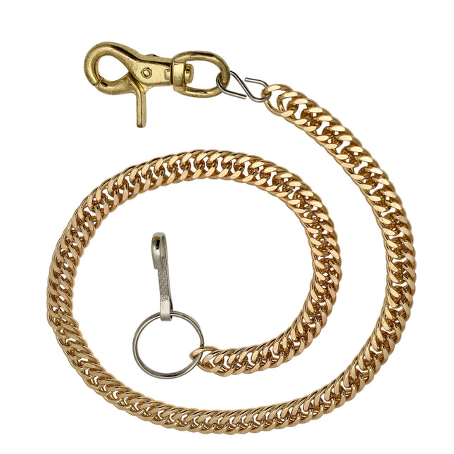 KCDDC-GOLD  PREMIUM DOUBLE KNOT DIAMOND CUT CUBAN CHAIN