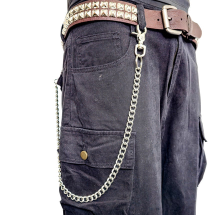 KCR -2 HOOKS  REGULAR STEEL CHAIN KEYCHAIN