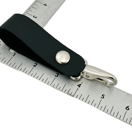 KH200 KEY RING LEATHER-SNAPPED