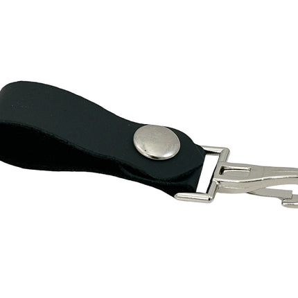 KH200 KEY RING LEATHER-SNAPPED