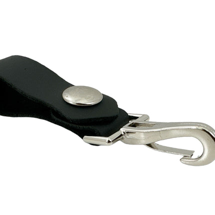 KH200 KEY RING LEATHER-SNAPPED