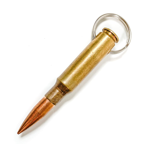 KR100BRS BRASS BULLET KEY RING