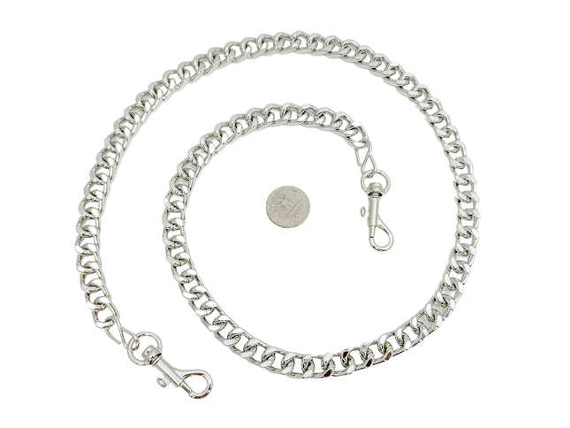 LEASH-DC THICK CUBAN CHAIN CHAIN LEASH 3" CLASP