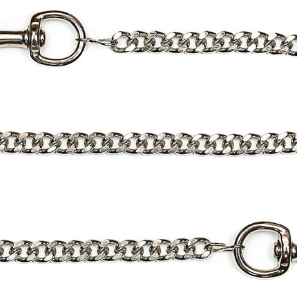 LEASH-DC-THICK CUBAN CHAIN 3" CLASP BOTH SIDE