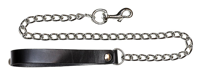 LEASH104 4MM HEAVY CHAIN 3" TRIGGER CLASP