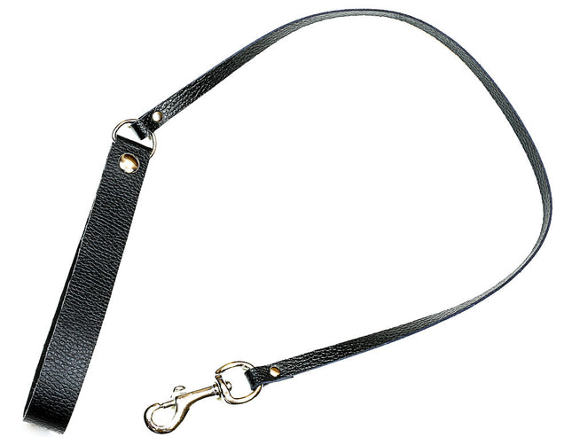 LEASH106  SKINNY LEATHER LEASH