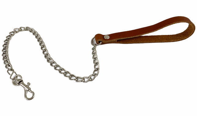 LEASH112TAN SADDLE
