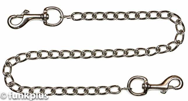 LEASH-HV-BOTH SIDE 3" CLASP 4MM HEAVY CHAIN