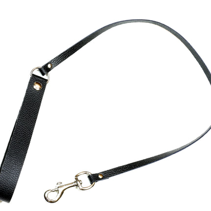 LEASH106  SKINNY LEATHER LEASH