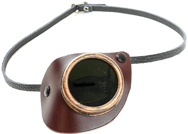 MC112 LEATHER WRAP MONOCLE