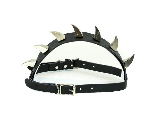 MH103L ASSORTED CLAW SPIKE MOHAWK LEATHER