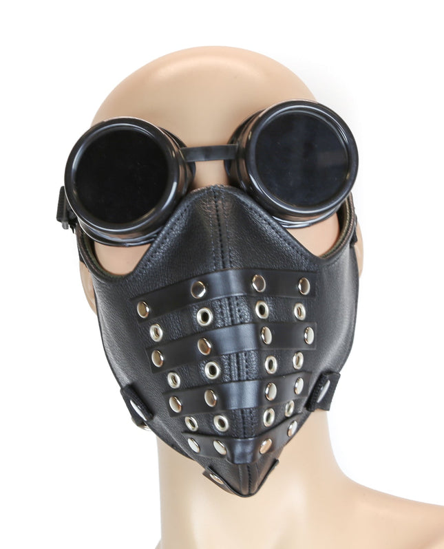 MK103 MASK WITH EYELETS AND RIVETS